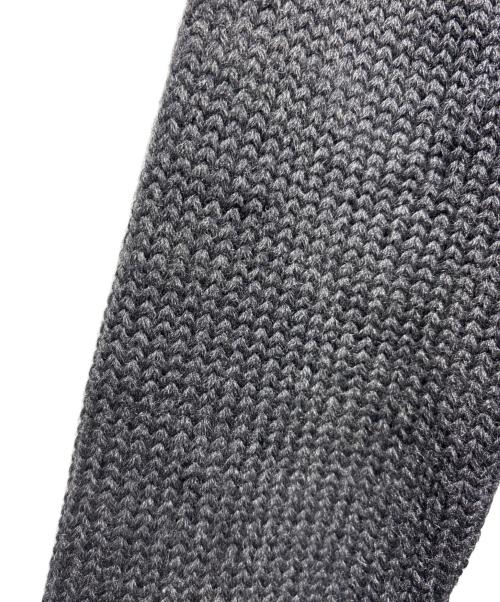 BURBERRY BLACK LABEL（バーバリーブラックレーベル）BURBERRY BLACK LABEL (バーバリーブラックレーベル) ラビットファー付ウールブルゾン グレー サイズ:2の古着・服飾アイテム