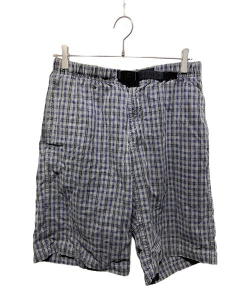 GRAMICCI（グラミチ）GRAMICCI (グラミチ) USA製 クライミングハーフパンツ パープル×グレー サイズ:Ｍの古着・服飾アイテム