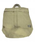 PORTER×LC LOWERCASEポーター×）の古着「コラボ 2WAYバッグ」｜カーキ