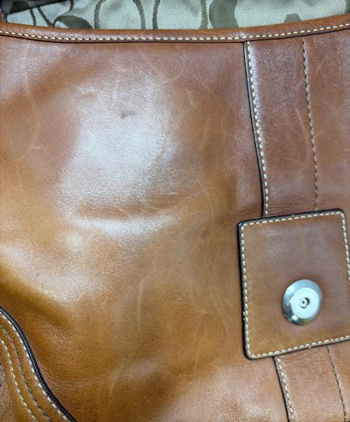 COACH（コーチ）COACH (コーチ) ワンショルダーバッグ ブラウンの古着・服飾アイテム