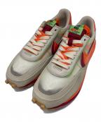 NIKE×sacaiナイキ×サカイ）の古着「LD Waffle "Orange Blaze"」｜オレンジ×ベージュ