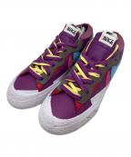 NIKE×sacaiナイキ×サカイ）の古着「Blazer Low "Purple Dusk"」｜パープル×ホワイト