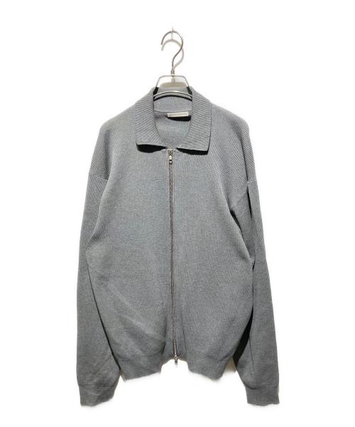 UNITED ARROWS（ユナイテッドアローズ）UNITED ARROWS (ユナイテッドアローズ) ジップカーディガン グレー サイズ:ＸＬの古着・服飾アイテム