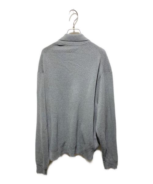 UNITED ARROWS（ユナイテッドアローズ）UNITED ARROWS (ユナイテッドアローズ) ジップカーディガン グレー サイズ:ＸＬの古着・服飾アイテム