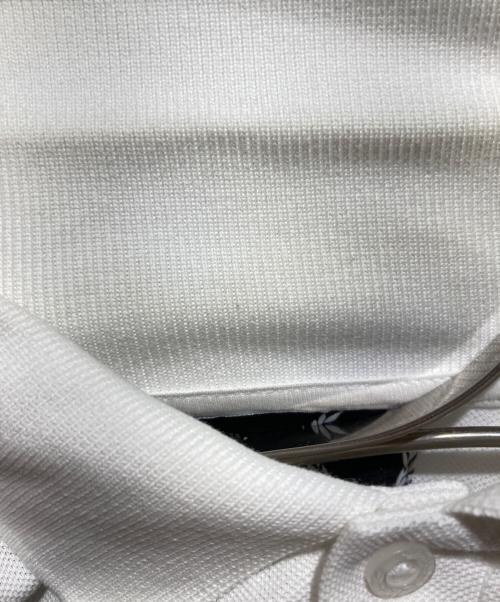 RAF SIMONS（ラフシモンズ）RAF SIMONS (ラフシモンズ) FRED PERRY (フレッドペリー) バックフォトパッチ ショートスリーブポロシャツ ホワイト サイズ:Ｓの古着・服飾アイテム