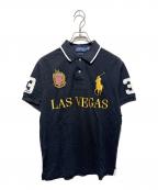POLO RALPH LAURENポロ・ラルフローレン）の古着「ポロシャツ」｜ブラック