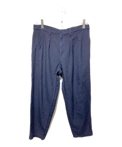 tricot COMME des GARCONS（トリココムデギャルソン）tricot COMME des GARCONS (トリココムデギャルソン) 2タックパンツ ネイビー サイズ:Ｍの古着・服飾アイテム