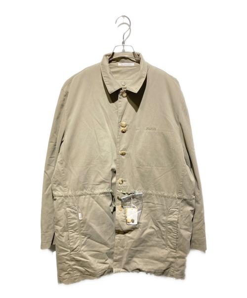 PAPAS（パパス）PAPAS (パパス) ミドルコート カーキ サイズ:Ｍの古着・服飾アイテム