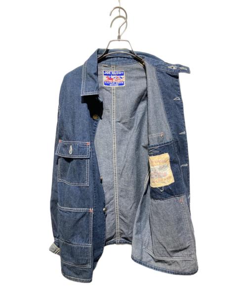 Joe McCOY（ジョーマッコイ）Joe McCOY (ジョーマッコイ) カバーオール インディゴ サイズ:38の古着・服飾アイテム