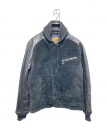 Y'2 leather（ワイツーレザー）の古着「レザーファラオジャケット」｜ブラック