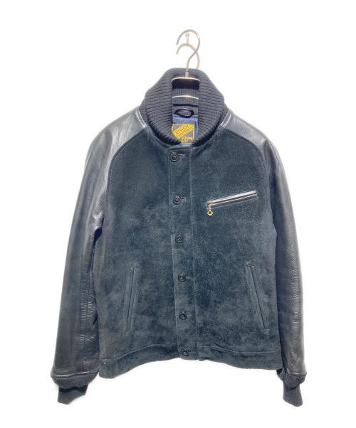 Y'2 leather（ワイツーレザー）Y'2 LEATHER (ワイツーレザー) レザーファラオジャケット ブラック サイズ:36の古着・服飾アイテム