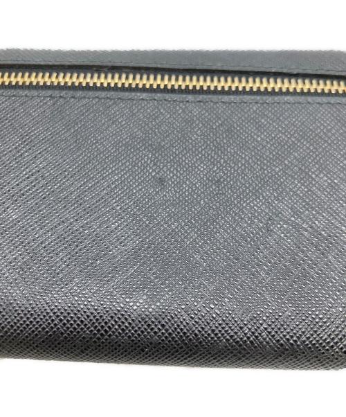 PRADA（プラダ）PRADA (プラダ) サフィアーノ長財布 ブラックの古着・服飾アイテム