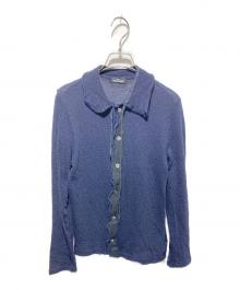 tricot COMME des GARCONS（トリココムデギャルソン）の古着「ニットシャツ」｜ネイビー