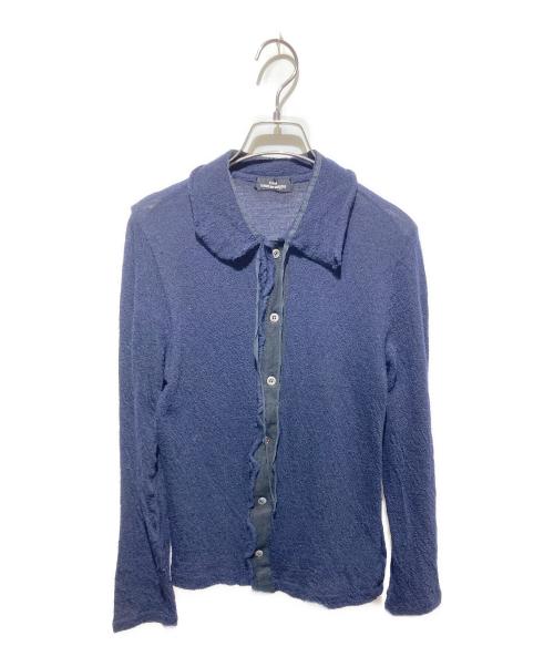 tricot COMME des GARCONS（トリココムデギャルソン）tricot COMME des GARCONS (トリココムデギャルソン) ニットシャツ ネイビー サイズ:不明の古着・服飾アイテム