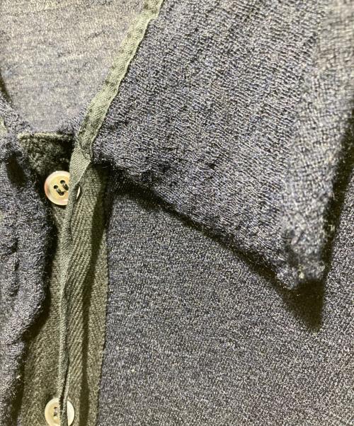tricot COMME des GARCONS（トリココムデギャルソン）tricot COMME des GARCONS (トリココムデギャルソン) ニットシャツ ネイビー サイズ:不明の古着・服飾アイテム