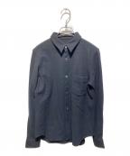 ROBE DE CHAMBRE COMME DES GARCONSローブドシャンブル コムデギャルソン）の古着「ウールレギュラーカラーシャツ」｜ブラック