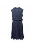 HER LIP TO (ハーリップトゥ) Classic Oxford Belted Dres ネイビー サイズ:Ｍ：7000円