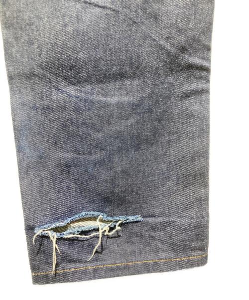 DRIES VAN NOTEN（ドリスヴァンノッテン）DRIES VAN NOTEN (ドリスヴァンノッテン) ウエストギャザーデザインデニム インディゴ サイズ:30の古着・服飾アイテム