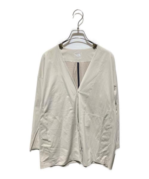 THE NORTH FACE（ザ ノース フェイス）THE NORTH FACE (ザ ノース フェイス) テックラウンジカーディガン ベージュ サイズ:Ｍの古着・服飾アイテム