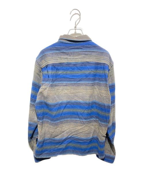Patagonia（パタゴニア）Patagonia (パタゴニア) フィヨルド・フランネル・シャツ ネイビー×ブラウン サイズ:ＸＳの古着・服飾アイテム