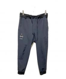 F.C.R.B.（エフシーレアルブリストル）の古着「ACTIVE STRETCH RIBBED PANTS」｜ブラック