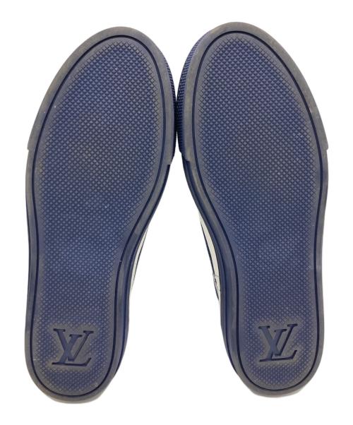 LOUIS VUITTON（ルイ ヴィトン）LOUIS VUITTON (ルイ ヴィトン) ステラー・ライン スニーカー ホワイト×ネイビー サイズ:37の古着・服飾アイテム