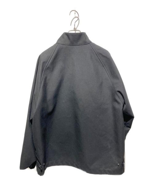 EDIFICE（エディフィス）EDIFICE (エディフィス) ボンディング ハリントン ジャケット ブラック サイズ:Ｍの古着・服飾アイテム