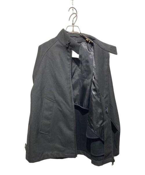 EDIFICE（エディフィス）EDIFICE (エディフィス) ボンディング ハリントン ジャケット ブラック サイズ:Ｍの古着・服飾アイテム