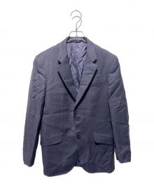 PAUL SMITH（ポールスミス）の古着「裏地総柄ストライプ2Bジャケット」｜ネイビー