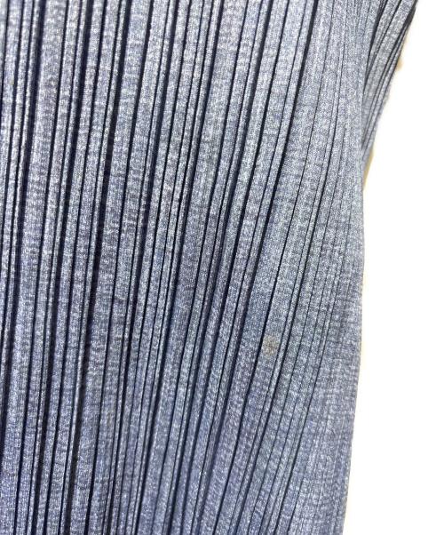 PLEATS PLEASE（プリーツプリーズ）PLEATS PLEASE (プリーツプリーズ) プリーツシャツ ブルー サイズ:3の古着・服飾アイテム