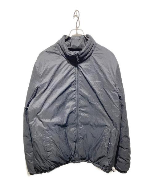 ARMANI EXCHANGE（アルマーニ エクスチェンジ）ARMANI EXCHANGE (アルマーニ エクスチェンジ) リバーシブル中綿ジャケット ブラック サイズ:ＸＬの古着・服飾アイテム
