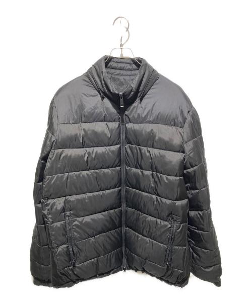 ARMANI EXCHANGE（アルマーニ エクスチェンジ）ARMANI EXCHANGE (アルマーニ エクスチェンジ) リバーシブル中綿ジャケット ブラック サイズ:ＸＬの古着・服飾アイテム