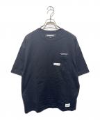 NEIGHBORHOODネイバーフッド）の古着「CLASSIC-P CREWNECK SS」｜ブラック