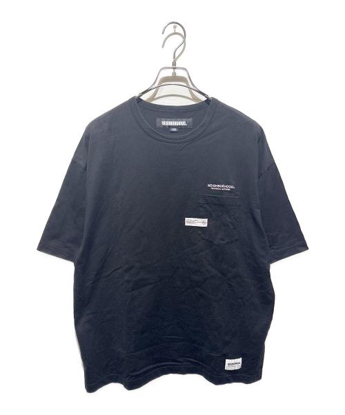 NEIGHBORHOOD（ネイバーフッド）NEIGHBORHOOD (ネイバーフッド) CLASSIC-P CREWNECK SS ブラック サイズ:Ｌの古着・服飾アイテム