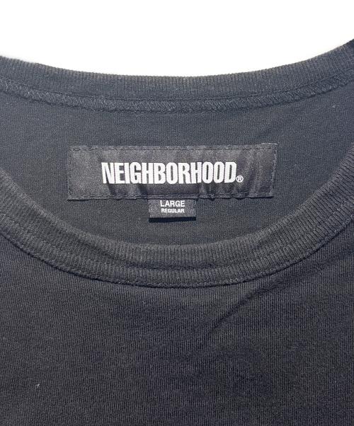 NEIGHBORHOOD（ネイバーフッド）NEIGHBORHOOD (ネイバーフッド) CLASSIC-P CREWNECK SS ブラック サイズ:Ｌの古着・服飾アイテム