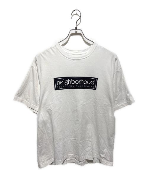 NEIGHBORHOOD（ネイバーフッド）NEIGHBORHOOD (ネイバーフッド) プリントTシャツ ホワイト サイズ:Ｌの古着・服飾アイテム