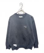 WTAPSダブルタップス）の古着「SWEATER COTTON PROTECT」｜グレー
