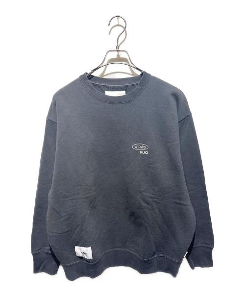 WTAPS（ダブルタップス）WTAPS (ダブルタップス) SWEATER COTTON PROTECT グレー サイズ:02の古着・服飾アイテム
