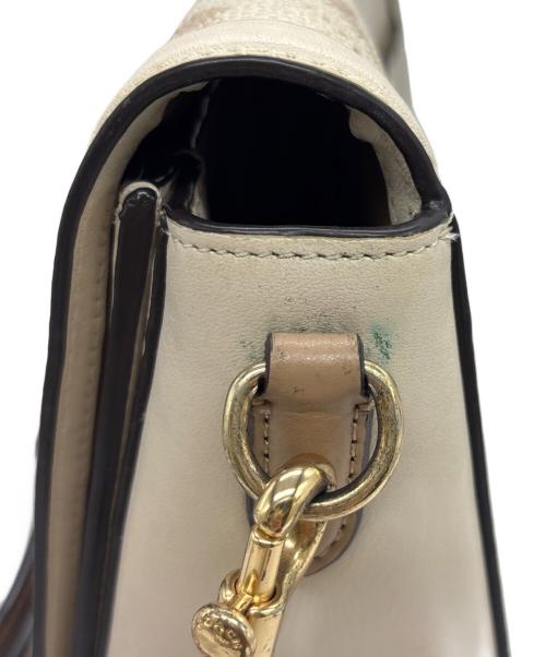 COACH（コーチ）COACH (コーチ) ホース アンド キャリッジ ショルダーバッグ ホワイトの古着・服飾アイテム