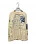 DIESEL（ディーゼル）の古着「T-BOXT-LS-SLITS-R5 カットソー」｜ベージュ×グレー