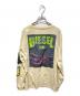 DIESEL (ディーゼル) T-BOXT-LS-SLITS-R5 カットソー ベージュ×グレー サイズ:ＸＳ：7000円