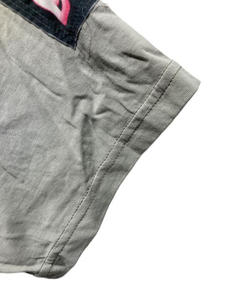 DIESEL（ディーゼル）DIESEL (ディーゼル) T-BOXT-SLITS-R8 Tシャツ グレー×ベージュ サイズ:ＸＳの古着・服飾アイテム