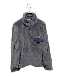 L.L.Bean（エルエルビーン）の古着「フリースプルオーバージャケット」｜グレー