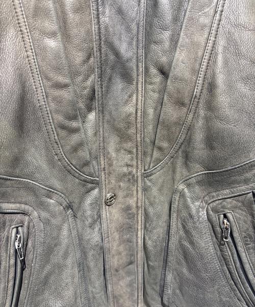 wilsons leather（ウィルソンズレザー）wilsons leather (ウィルソンズレザー) ライナー付きレザージャケット ブラック サイズ:Ｌの古着・服飾アイテム