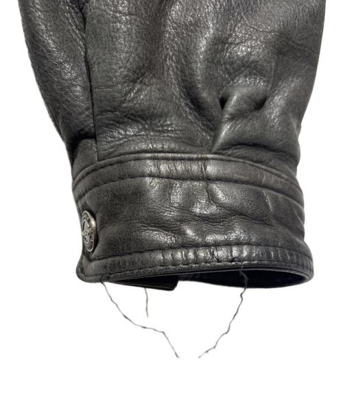 wilsons leather（ウィルソンズレザー）wilsons leather (ウィルソンズレザー) ライナー付きレザージャケット ブラック サイズ:Ｌの古着・服飾アイテム
