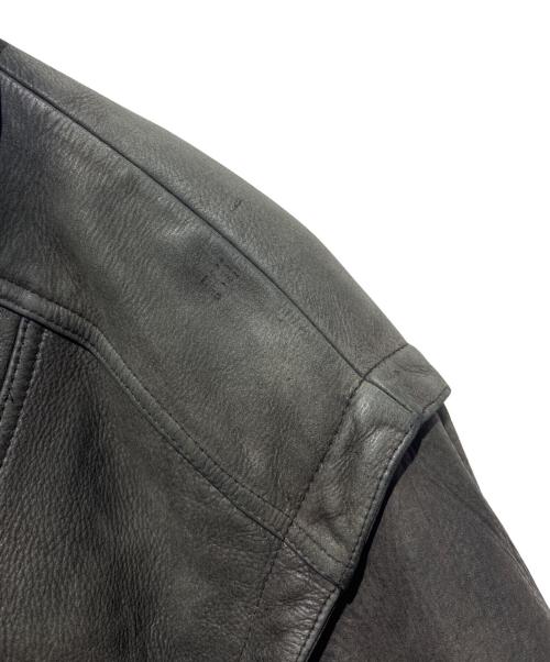 wilsons leather（ウィルソンズレザー）wilsons leather (ウィルソンズレザー) ライナー付きレザージャケット ブラック サイズ:Ｌの古着・服飾アイテム