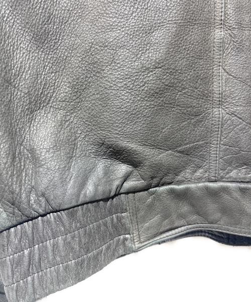 wilsons leather（ウィルソンズレザー）wilsons leather (ウィルソンズレザー) ライナー付きレザージャケット ブラック サイズ:Ｌの古着・服飾アイテム