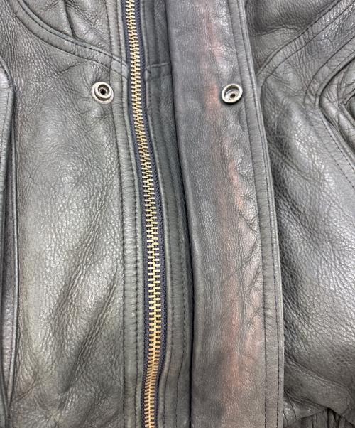 wilsons leather（ウィルソンズレザー）wilsons leather (ウィルソンズレザー) ライナー付きレザージャケット ブラック サイズ:Ｌの古着・服飾アイテム