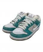 NIKEナイキ）の古着「SB Dunk Low Pro QS "White and Multi-Color" NIKE SB APRIL SKATEBOARDS」｜ブルー×ホワイト