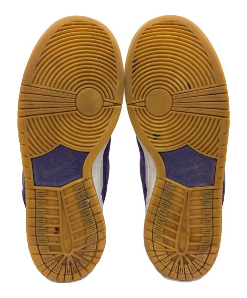 NIKE SB（ナイキエスビー）NIKE SB (ナイキエスビー) Nike SB Dunk Low Pro ISO Orange Label/ローカットスニーカー パープル×ホワイト サイズ:25.5の古着・服飾アイテム